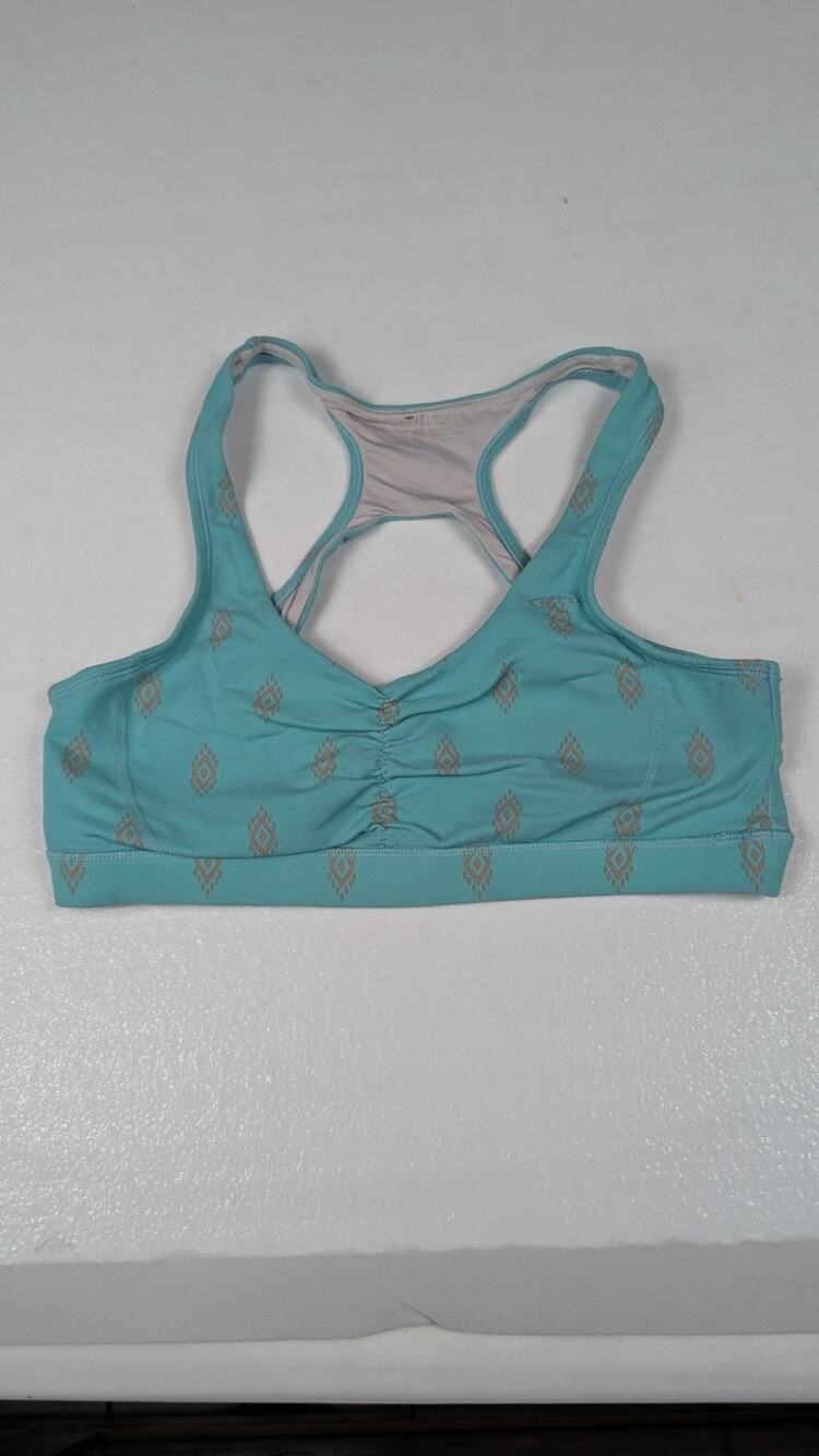 O'Neill Destiny Sports Bra Turquoise Print. XL